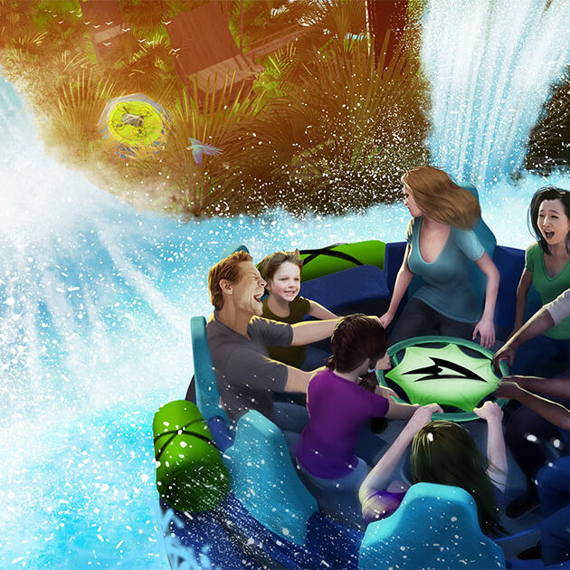 Basemint Creative - Infinity Falls Raft Ride